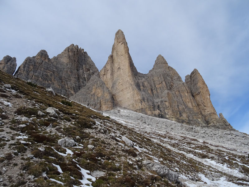 ai piedi delle....Tre Cime di Lavaredo